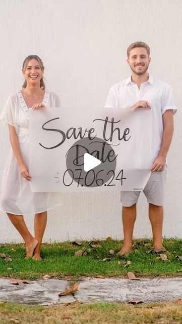 Save The Date Ideas Wedding, Save The Date Videos Wedding, Save The Date Video Ideas, Fun Save The Date Ideas, Save The Date Videos, Save The Date Wedding Ideas, Wedding Save The Date Ideas, Unique Save The Date Ideas, Save The Date Video