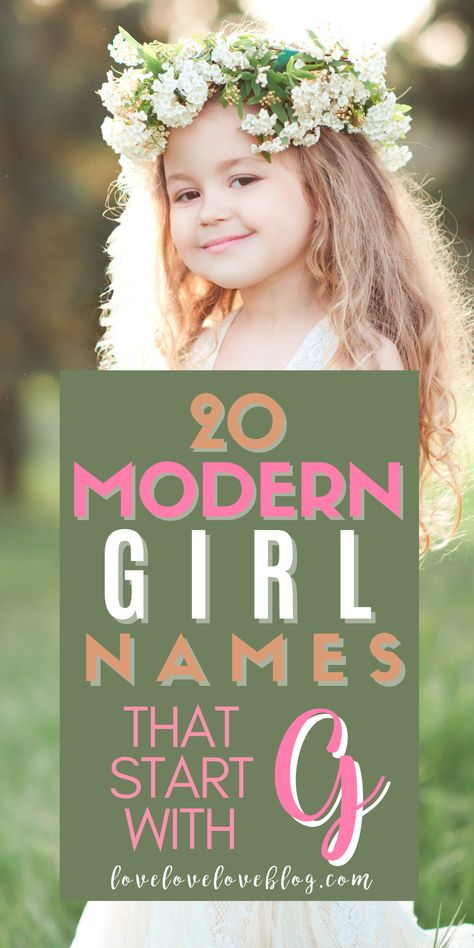 Looking for girl names that start with G? You’ll love these modern names real moms are using from Gavyn to Gwyneth. Celebrity Girl Names, Old Fashion Girl Names, Italian Girl Names, Rustic Boy Names, Vintage Boy Names, Vintage Baby Names, G Names, Strong Baby Names, Rare Names