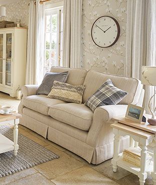 Laura Ashley Garrat Living Rooms, Laura Ashley Living Room Yellow, Laura Ashley Bramley Furniture, Laura Ashley Home Laura Ashley Usa, Laura Ashley Living Room, Laura Ashley Chandalier, Cottage Decor Living Room, Neutral Room, Cottage Living Rooms