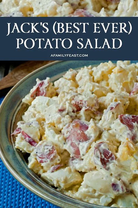 Jack Potato, The Best Potato Salad, Loaded Potato Salad, Best Potato Salad, Best Potato Salad Recipe, Roasted Potato Salads, Red Potato Salad, Classic Potato Salad, Potluck Dinner