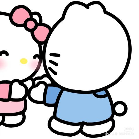 Bf And Gf, Pink Wallpaper Laptop, Happy Birthday Drawings, Hello Kitty Pfp, Kiss Emoji, Kitty Pfp, Pink Wallpaper Hello Kitty, Hello Kitty Videos, Duos Icons