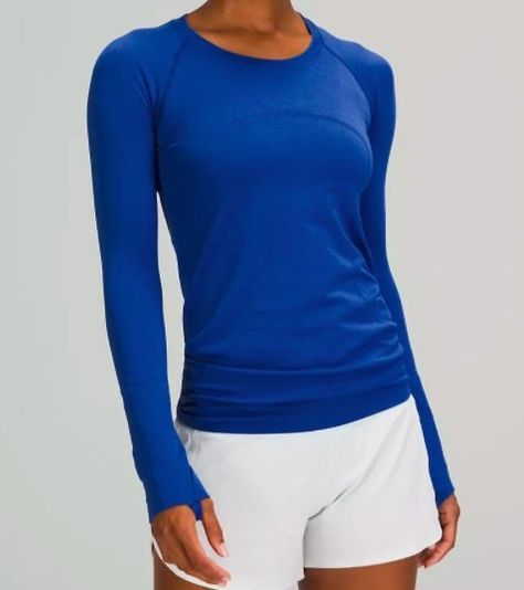 Lululemon Long Sleeve Shirts, Best Hiking Gear, Lululemon Shirts, Lululemon Swiftly Tech Long Sleeve, Lululemon Shirt, Hiking Clothes, Swiftly Tech Long Sleeve, Lululemon Long Sleeve, Lululemon Outfits