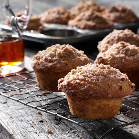 Morning Maple Muffins Maple Muffins, Muffin Flavors, Maple Recipes, Simple Muffin Recipe, Sweet Muffin, Cinnamon Muffins, Best Bread Recipe, Breakfast Pancakes, Healthy Muffins