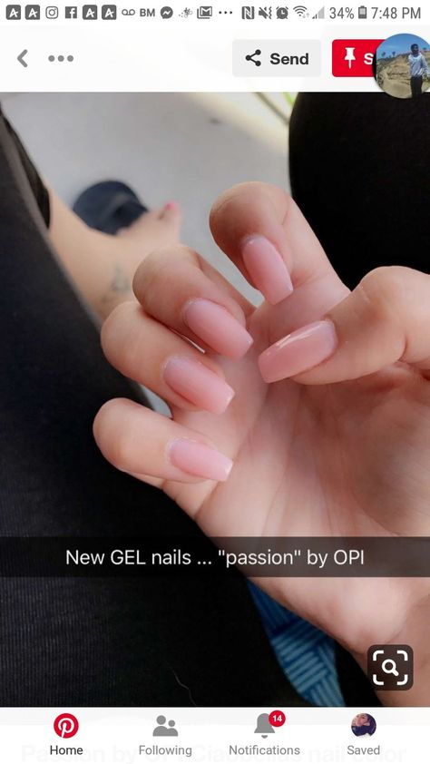 Opi Passion, Nail Glam, 2023 Nails, Romantic Nails, Nails Aesthetic, Gel Nail Designs, Perfect Nails, Mani Pedi, All Things Beauty