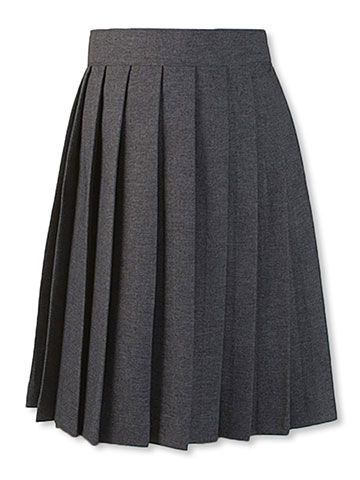 Philippines School, Pleated Skirts Knee Length, Slytherin Outfit, School Uniform Skirts, Preppy Skirt, Girls School Uniform, Grey Pleated Skirt, Uniform Accessories, School Skirt