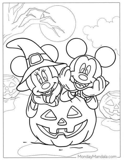 Minnie Mouse is one of the most popular characters in the world, and these 30+ coloring pages are a great way for kids of all ages to enjoy her. They're free to print, so you can have hours of fun without spending a dime.

#minniemouse #coloringpages #disney Disney Halloween Coloring Pages, Halloween Lego, Mickey Mouse Coloring, Dibujos Halloween, Halloween Colouring, Halloween Coloring Pages Printable, Minnie Mouse Coloring Pages, Pumpkin Coloring, Coloring Pages Disney