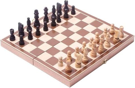 Foldable Games Board Crafted Carved Wood Chess Board, Travel Chess Set, Acrylic Photo Frames, Wood Chess, Games Board, Bespoke Post, Wooden Chess, Chess Game, Hobby Games