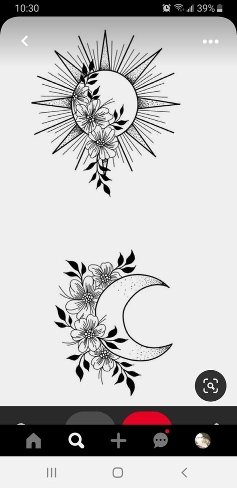 Moon And Sun Tattoo Meaning, Sun And Moon Tattoo Design, Tattoos Sun And Moon, Sun Tattoo Meaning, Moon And Sun Tattoo, Moon Tattoo Design, Front Shoulder Tattoos, Meaning Quotes, Sun And Moon Tattoo