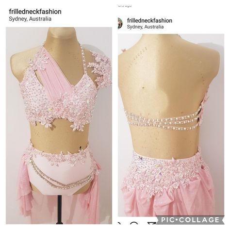 Light Pink Dance Costumes, Pink Dance Costumes, Contemporary Dance Outfits, Baton Costumes, Lyrical Dance Costumes, Lyrical Dress, Solo Dance Costumes, Twirling Costumes, Ballet Outfit