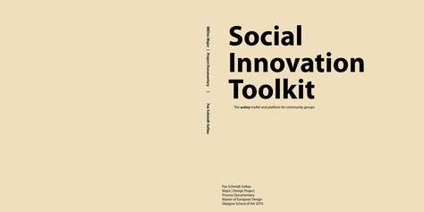 Social Innovation Design, Innovation Presentation Design, Technology To Organize And Integrate Assessment Information, Toolkit Design, Strategic Thinking Books, Innovation Hub, Enterprise Architecture, Social Innovation, Design Thinking Process