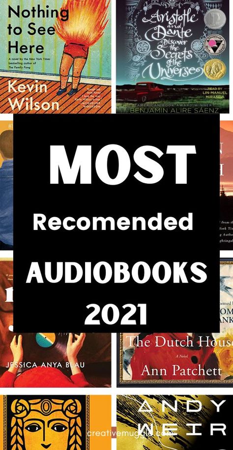 books better as audiobooks The Great Alone, Project Hail Mary, Best Audible Books, Fredrik Backman, The Four Winds, Andy Weir, Book Club Reads, Kristin Hannah, Best Audiobooks