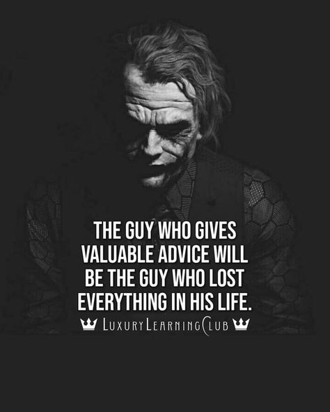 Joker Love Quotes, Joker Quote, Shopify Money, Blog Quotes, Villain Quote, Joker Wallpapers, Business Network, Savage Quotes, Motivational Inspirational Quotes