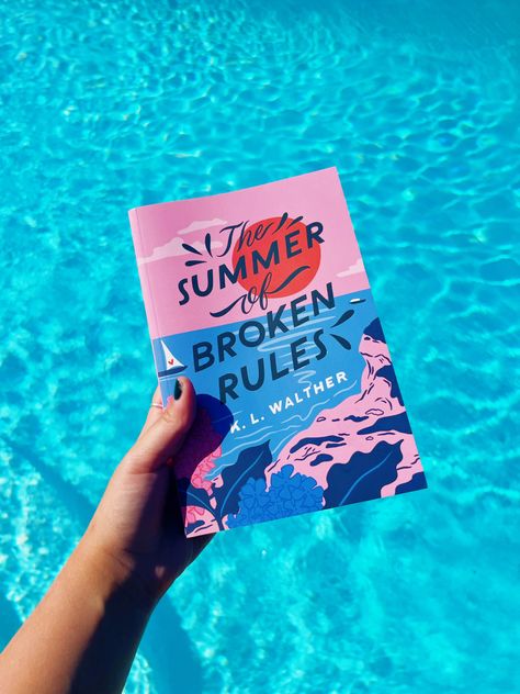 Clean Summer Romance Books, Beach Read Cover, Summer Book Recommendations, Bright Lights And Summer Nights Book, Summer Tbr, Beach Read Book Cover, The Summer Of Broken Rules, Well Always Have Summer Book, Booktok Aesthetic