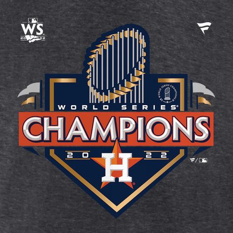 Houston Astros Fanatics Branded 2022 World Series Champions Locker Room T-Shirt - Heather Charcoal Astros T Shirt, Sacramento Kings, Minnesota Timberwolves, Florida Panthers, Vancouver Canucks, Toronto Maple Leafs, Kansas City Royals, Locker Room, San Francisco Giants