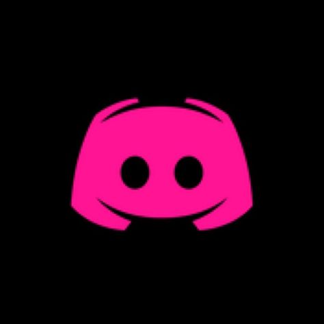 Hot Pink Discord Icon, Black And Hot Pink App Icons, Tv Girl App Icons, Hot Pink Icons, Discord App Icon, Blue Apps, App Widgets, Pink App Icon, Kids Phone