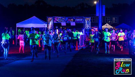 Glow Run, Charity Run, Running Race, Line Photo, Running 5k, Neon Nights, Outdoor Yoga, Fun Run, Weiner Dog