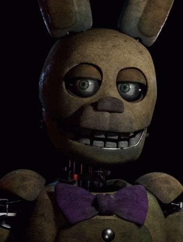 Fnaf Spring Bonnie, Fnaf Halloween, Fnaf Gif, Spring Trap, Spring Bonnie, Godzilla Wallpaper, Fnaf Freddy, Happy Gif, Animatronic Fnaf