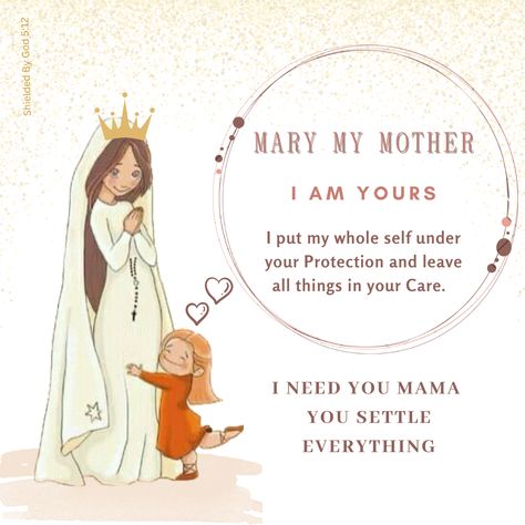 #mary #mother #protection #guide #care #settle #entrust #surrender Vailankanni Mother Mary Quotes, Mother Mary Bible Verse, Blessed Mother Mary Quotes, Mother Mary Quotes Catholic, Mama Mary Quotes, Mama Mary Blessed Mother, Virgin Mary Quotes, Mary Matha, Happy Birthday Mama Mary