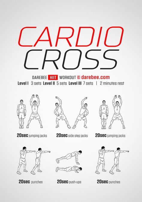 Cardio Cross workout. Cross Fitness Workouts, Mens Cardio Workout, Cardio Workout Plan, Crossfit Cardio, Challenge Calendar, Cross Fitness, Beginner Cardio Workout, Beginners Cardio, Women Cardio Workout