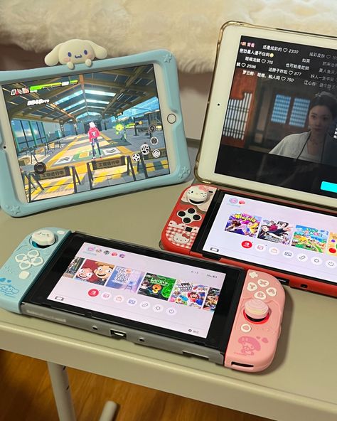 Enjoy the holiday🏝🏜 ———— 🥰 Add #geekshare and tag us to get featured! ———— . . . . . Global Shop: https://geekshare.com #nintendoswitch #switcholed #nintendoswitcholed #gamergirl #gamingsetup #gaminglife #gamer #gamerguy #gamerlife #nintendolife #pinkgamergirl #gamerlifestyle #pcgaming #cozygamer #cozygaming #girlgamers #kawaii Gaming Aesthetic, Collection Aesthetic, Nintendo Switch System, All The Bright Places, Switch Games, Retro Gadgets, Nintendo Switch Accessories, Gaming Tech, Nintendo Switch Games