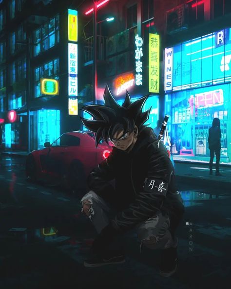 Hoodie Wallpaper, Neon Dragon, Goku Wallpaper, Neon City, Neon Wallpaper, Dragon Ball Wallpapers, Anime Dragon Ball, Dragon Ball Z, Phone Wallpapers