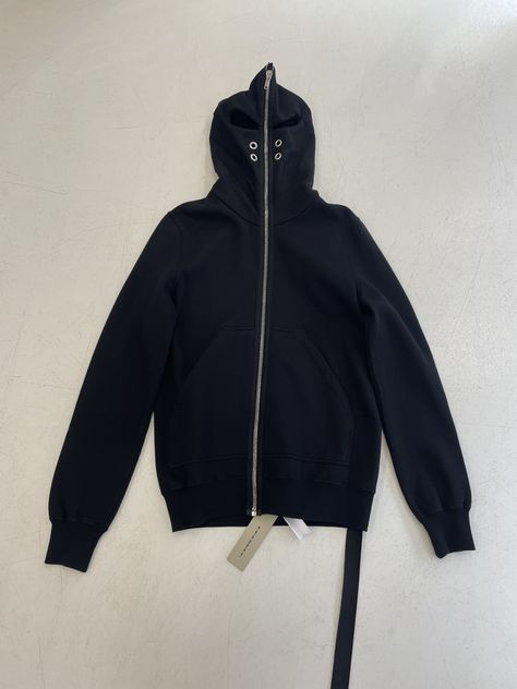 Rick Owens Drkshdw RICK OWENS DRKSHDW GIMP JACKET | Grailed Rick Owens Hoodie, Rick Owens Drkshdw Outfit, Drkshdw Outfit, Rick Owens Fit, Rick Owens Aesthetic, Rick Owens Fashion, Hoodie Mask, Drip Outfit Men, Rick Owens Jacket