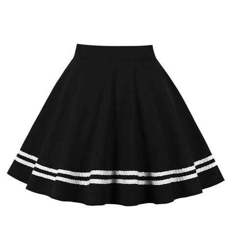 Enhance your outfit with a vintage black skater skirt                The black skater skirt is a must-have in any vintage wardrobe. This timeless piece is easy to wear and adapts to any occasion. Our vintage black skater skirt is made from quality fabric to offer you optimal comfort throughout the day. Its flattering cut will highlight your figure while allowing you to move freely. Pair it with a satin shirt and heels for a chic retro look. Order our black skater skirt now for a successful vintage outfit!     Vintage Style   Material: Polyester, Spandex   Closure: Zip and button   Limited quantity   Free shipping                                  Size Guide (in cm)           SIZE      WAIST SIZE    LENGTH         S    67    42         M    72    43         L    77    44 Jupe Outfit, Style Année 80, Y2k Cardigan, Cardigan Y2k, Black Skater Skirts, 70s Outfits, 2000s Outfits, Vintage Wardrobe, Retro Mode