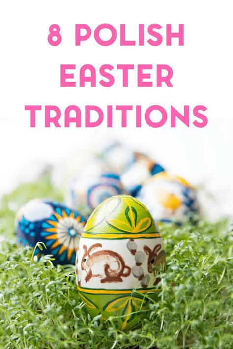 Easter In Poland, Polish Easter Traditions, Diy Easter Treats, Grandparents Activities, Polish Easter, Poland Art, Polish Heritage, Polish Traditions, Easter Preschool