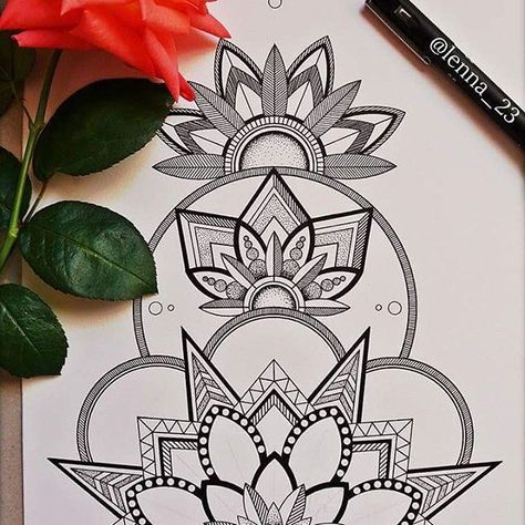 OH gosh.. I love it! I've always wanted to try drawing mandalas and tattoo s Drawing Mandalas, Mandala Sketch, Tattoo S, Infinity Tattoo Designs, Mandala Zentangle, Mandala Doodle, Drawing Color, Artwork Creative, Photography Artist