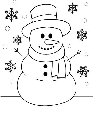 Free Snowman Coloring Pages For Kids, Snowman Templates Free Printable, Snowman Coloring Sheet, Free Printable Snowman Template, Snowman Printables Free Templates, Free Snowman Printables, Snowman Coloring Pages Free Printable, Bus Decorations, Free Christmas Printables For Kids