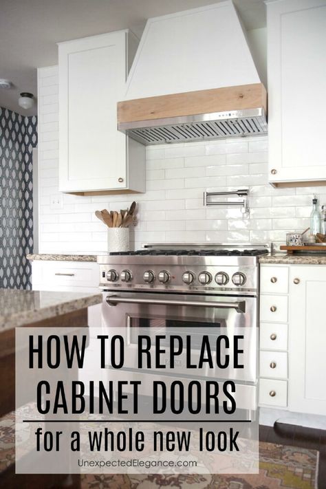 Friday DIY & Finds Replacing Kitchen Cabinet Doors, Replacing Cabinet Doors, Refacing Cabinets, Kitchen Cabinet Doors Only, Replacing Kitchen Cabinets, New Kitchen Cabinet Doors, Replacement Kitchen Cabinet Doors, New Cabinet Doors, Replacing Cabinets