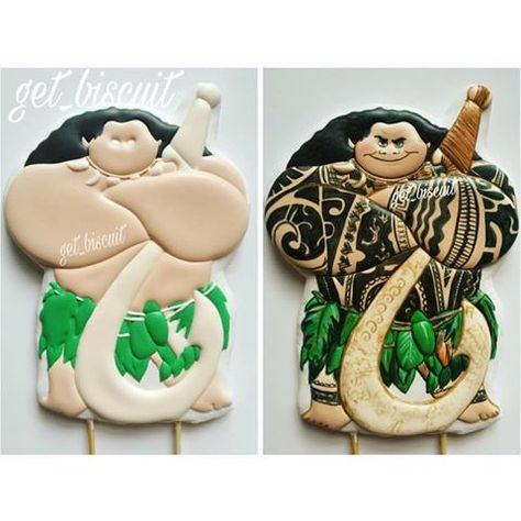 Moana Cookies, Moana Party, Moana Birthday, 9th Birthday Parties, Disney Cakes, Icing Cookies, Edible Art, Royal Icing Cookies, 9th Birthday