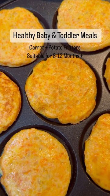 Toddler Meals Recipes, How To Make Fritters, Peas And Carrots Recipe, Low Sodium Cheese, Parsnip Recipes, Baby Pancakes, Potato Fritters, Baby Led Weaning Recipes, Healthy Baby Food