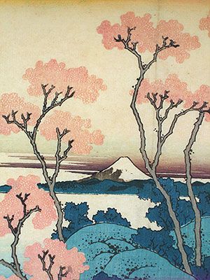 Katsushika Hokusai | Japanese Woodblock Prints | Thirty-Six Views of Mt. Fuji Girl Illustration Art, Japanese Art Prints, Japanese Artwork, Art Asiatique, Katsushika Hokusai, Japon Illustration, Japanese Woodblock, Art Japonais, Art Et Illustration