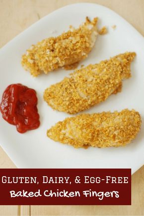 Dairy Free Chicken Tenders, Gluten Free Chicken Fingers, Allergen Free Recipes, Dairy Free Dinner, Soy Free Recipes, Nut Free Recipes, Gluten Free Egg Free, Egg Free Recipes, Dairy Free Eggs