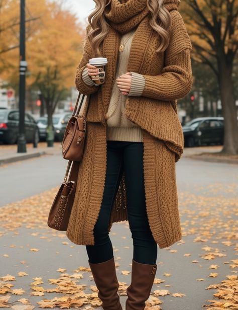 Image of a stylish Fall outfit with chunky knits and fashionable layers. Chunky Turtleneck, Chunky Turtleneck Sweater, Timeless Outfits, Chunky Knits, Sweater Layering, Fall Layers, Stylish Outfit, Tailored Blazer, Stay Cozy