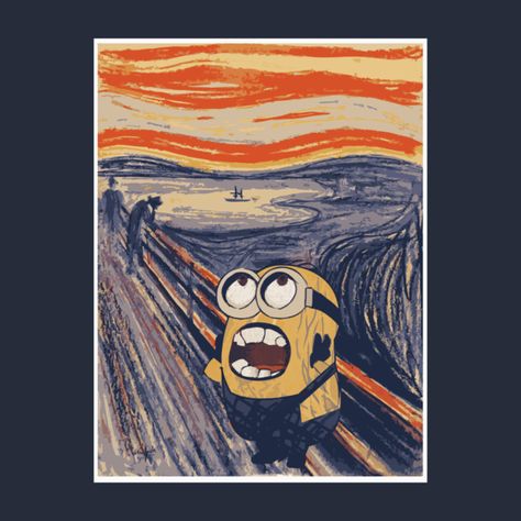 bing.com/images Scream Parody, Le Cri, The Scream, Edvard Munch, Art Parody, Famous Artwork, Elementary Art, Art Classes, Scream