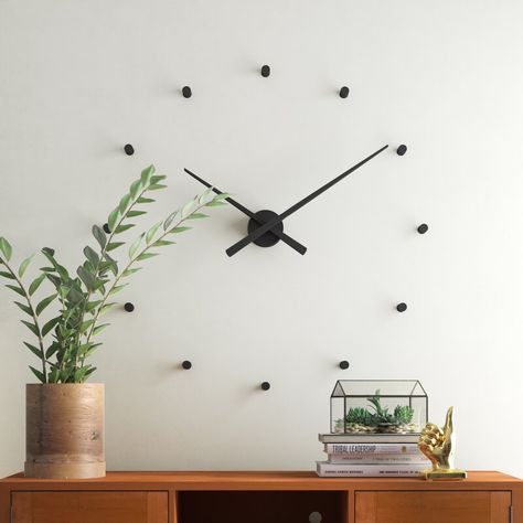 Work Office Desk, Clock Images, Clocks For Kids, Mid Century Modern Wall Clock, Nursery Clock, Led Wall Clock, 3d Wall Clock, Cute Clock, Contemporary Wall Clock