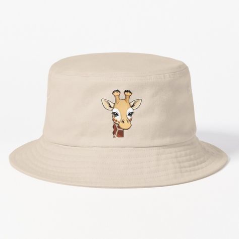 Get my art printed on awesome products. Support me at Redbubble #RBandME: https://www.redbubble.com/i/bucket-hat/Cute-giraffe-safari-animals-children-hat-kid-kindergarten-funny-teacher-hat-elementary-school-for-teacher-Best-teacher-by-AnastasiaElsieM/160732625.51XZU?asc=u #giraffe #cutegiraffe Bucket Hat Design, Safari Animal Prints, Cute Giraffe, Teacher Humor, Hats For Sale, Kids Hats, Safari Animals, Best Teacher, Hat Designs