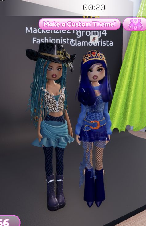 dti uma and evie, got first and second place. #dti#dresstoimpress#descendants Rotten To The Core, Custom Theme, Descendants, Room Inspo, Get One, Dress To Impress, Collage, Pins