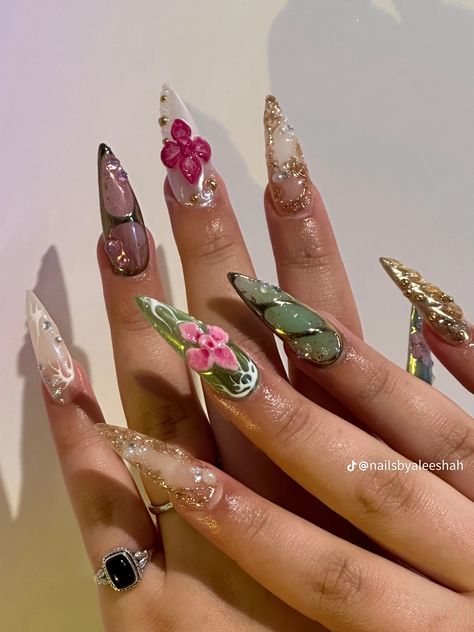 Earthy Photoshoot, Y2k Designs, French Manicures, Girly Acrylic Nails, Really Cute Nails, Nail Products, Unique Acrylic Nails, Nails Only, Pink Acrylic Nails