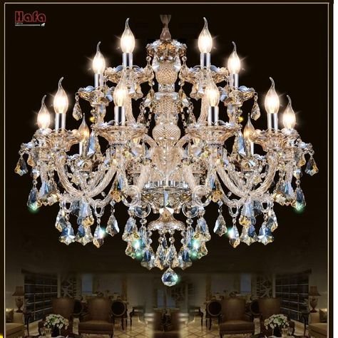 Item Type: ChandeliersFinish: Polished ChromeSwitch Type: Touch On/Off SwitchBase Type: E14Style: ModernShade Direction: Up & DownIs Dimmable: NoLight Source: Incandescent BulbsVoltage: 240V,110VCertification: RoHS,CCC,CEShade Type: CrystalBody Material: CrystalFeatures: Modern Crystal ChandelierInstallation Type: Luxury Chandelier Bedroom, Cristal Decoration, Vintage Chandelier Lighting, Tiffany Chandelier, Crystal Chandelier Living Room, Chandelier Decorations, Chandelier Living Room, Led Crystal Chandelier, Flush Mount Chandelier