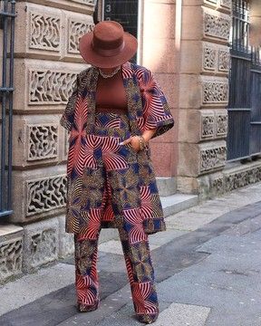 Wax Styles, Trouser And Top, Afro Design, Ankara Suit, Kimono Styles, Ankara Trousers, African Print Pants, Ankara Jackets, Mode Kimono