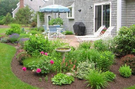 Plant in pots and place on your porch or patio. Description from pinterest.com. I searched for this on bing.com/images Landscaping Around Patio, Landscaping Around Deck, Landscaping Around House, Patio Layout, Concrete Patios, Concrete Patio Designs, Patio Slabs, Small Patio Garden, Patio Plants