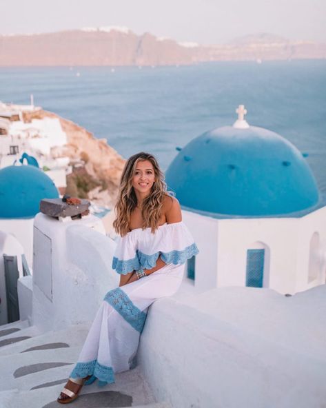 Greece Vacation Outfit, Santorini Outfit, Santorini Honeymoon, Grecia Santorini, Santorini Travel Guide, Greece Outfit, Santorini Sunset, Greece Photography, Greece Santorini