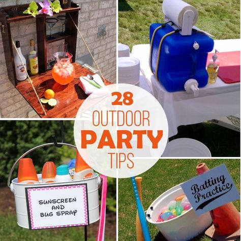 party tips from one crazy house. Many of these would be great for summer camp too! Party At The Park, Birthday Party At Park, Outdoors Birthday Party, Park Birthday, Crazy House, Outdoor Birthday, Party Tips, Easy Parties, Party Hacks