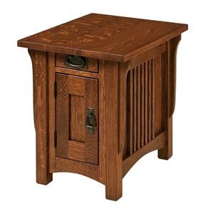 Amish Logan Small End Table quarter sawn oak $740 Stool Woodworking Plans, Craftsman Style Furniture, Woodworking Desk Plans, Small End Table, Mission Style Furniture, Solid Wood Design, Mission Furniture, Craftsman Furniture, Small End Tables