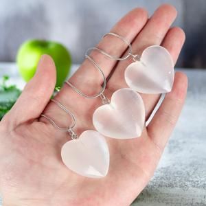 The Selenite “Cleansing Heart” Selenite Healing Pendant – The Magic Moon Garden Selenite Stone, Hearts Of Palm, Crystal Ship, Healing Heart, Heart Stone, Selenite Crystal, Stone Healing, Worry Stones, Stone Crystal