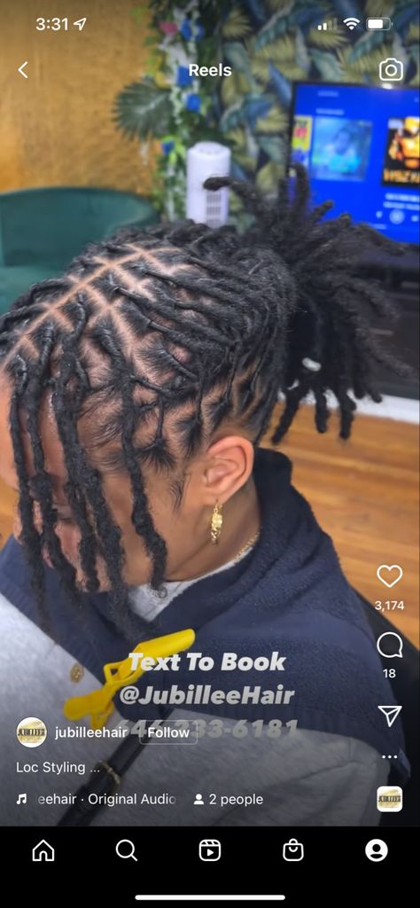 Starter Locs Styles For Short Hair Updo, Graduation Dreadlock Styles, Tension Free Loc Styles, Loc Styles For Short Thick Locs, Loc Styles For Winter, Cute Hairstyles For Short Dreads, Loc Styles To The Back, Simple Locs Styles, Loc Styles On Women