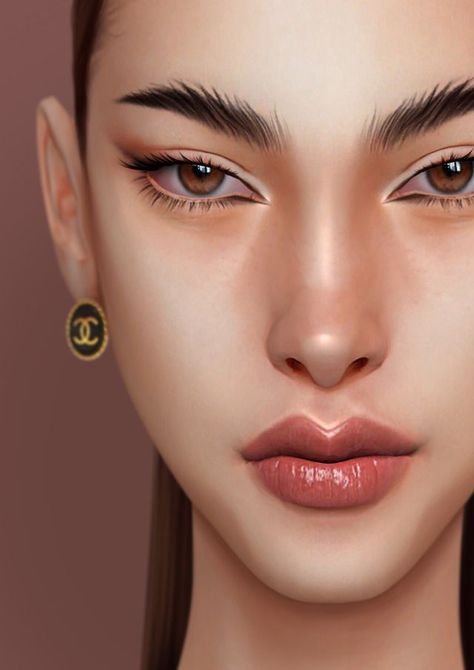 goppolsme: “GPME-GOLD MAKEUP SET CC15 - Foxy Eyes Makeup • Download at GOPPOLSME patreon ( No ad ) • Access to Exclusive GOPPOLSME Patreon only • HQ mod compatible • Thank for support me ❤ • Thanks... Sims Face, Foxy Eyes, Nose Jobs, Rhinoplasty Nose Jobs, Makeup Inspired, Fox Eyes, Face Makeup Tutorial, Gold Makeup, Making Faces